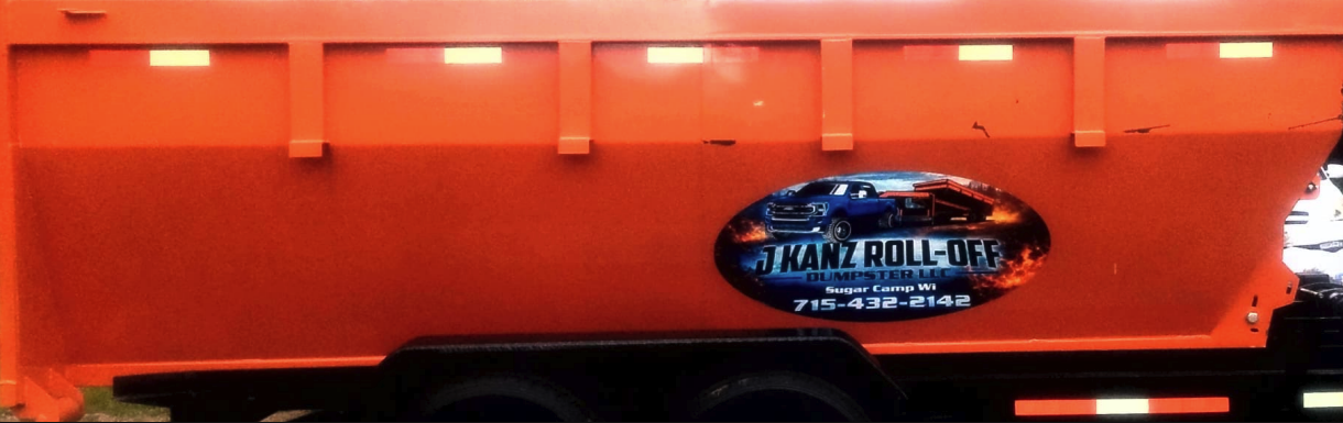 J-Kanz 14-Yard Heavy Duty Driveway-Friendly Dumpster